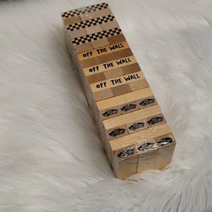 Vans Jenga block Game Set